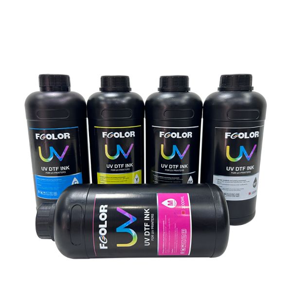 FCOLOR Neutral UV DTF Ink for Epson I3200 Xp600 L805 L1800 Dx5 Dx7 R1390 R2000 P400 Printhead