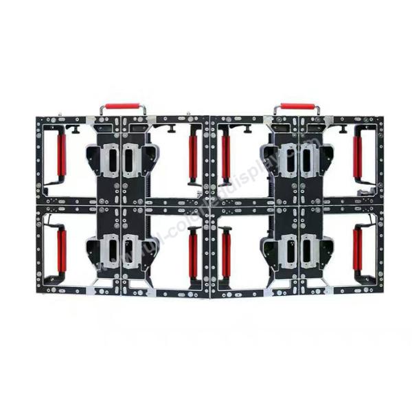 Curvado haciendo publicidad de pantallas LED, forme arcos las muestras video al aire libre/interiores de la pared del LED para la etapa de alquiler