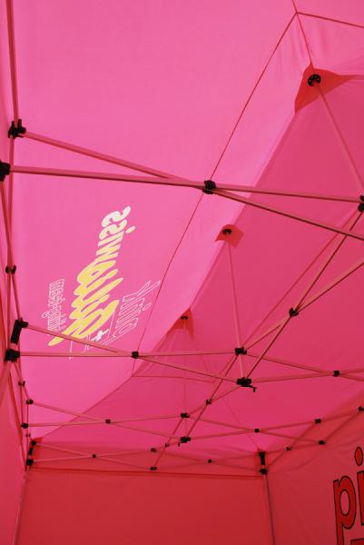 3 * 6 M Pop Up Custom Event Tents With Folding Marquee Custom Printing