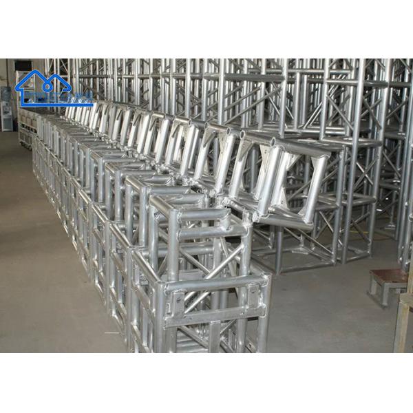 2.5m Section Aluminum Stage Truss Heavy Duty Aluminum Square Shape Bolt Connection for Concert Stages