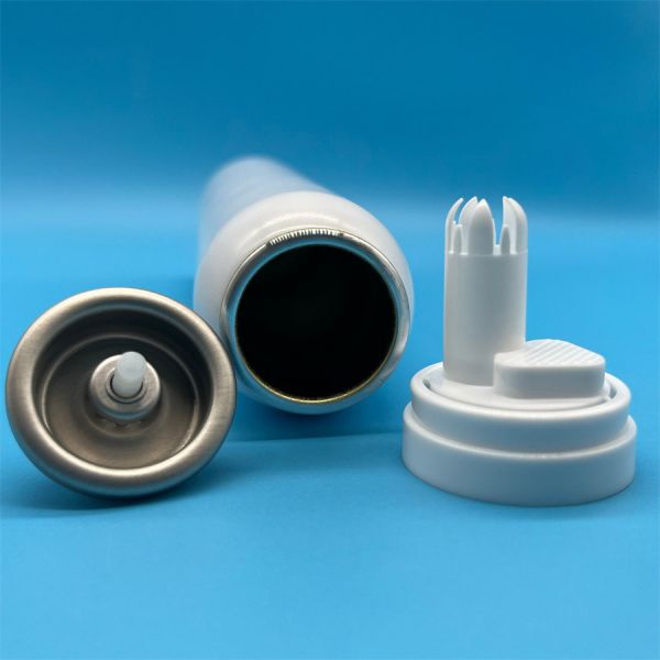 Eco-Friendly Refillable Hair Mousse Dispensing Nozzle for Sustainable Salons and Brands with Customizable Locking Mechanism