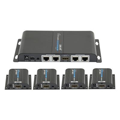 Support EDID 1x4 HDMI Extender Splitter 40m/131ft Transmission Distance