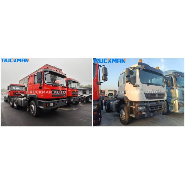 Two Sleepers 6x4 400HP SHACMAN F3000 Truck Head For Nigeria