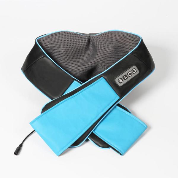25W Electric Full Body Deep Tissue Kneading Pillow Massage Shiatsu Back Shoulder And Neck Massager With Heat