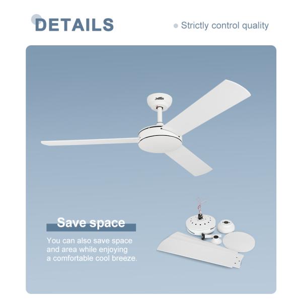 DCF-W986 MDF Blade 35W Noiseless Ceiling Fan With 5 Speeds Remote Control