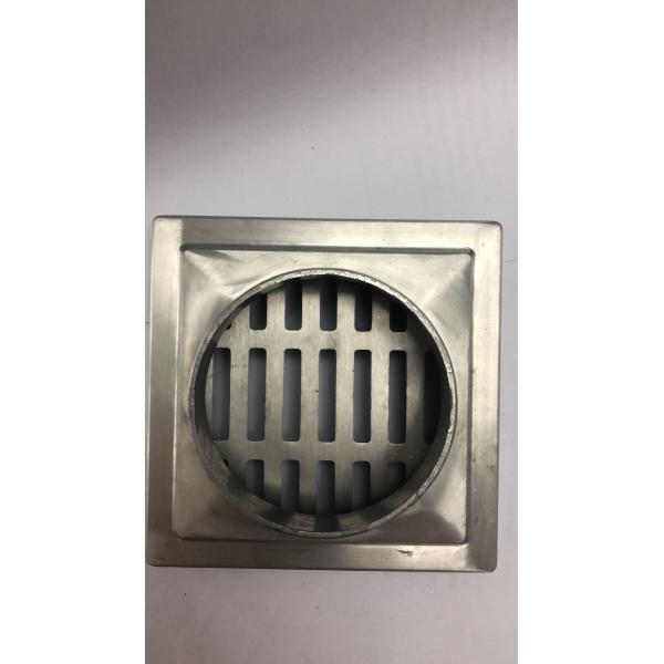 Semi Finished 20cm Manhole  Aluminum Drain Cover Round To Square
