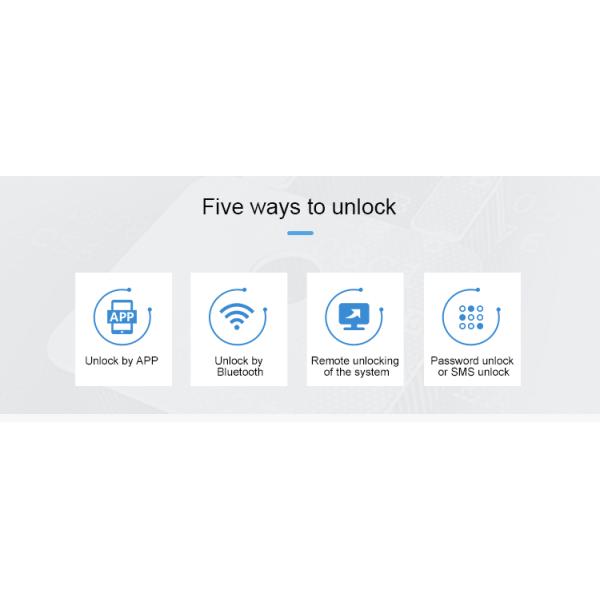 ПРИЛОЖЕНИЕ замка многоразового GPS уплотнения JT709A умное открывая Padlock GPS для контейнера