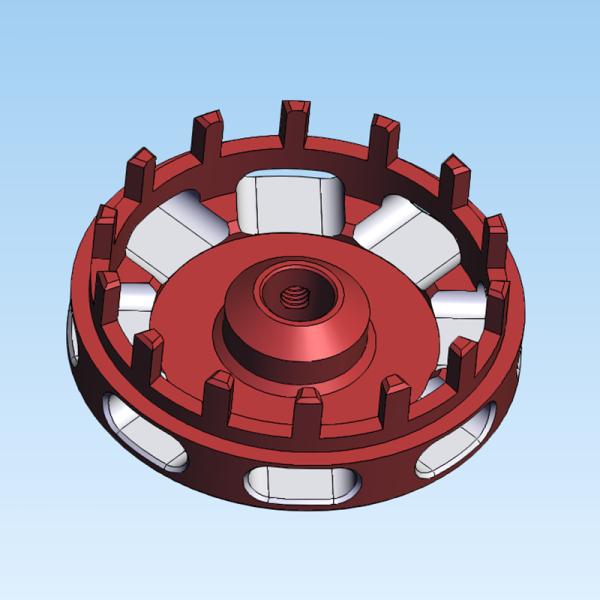 Precision CNC Aluminum Parts Drone Adapters Polishing Brushing Customized