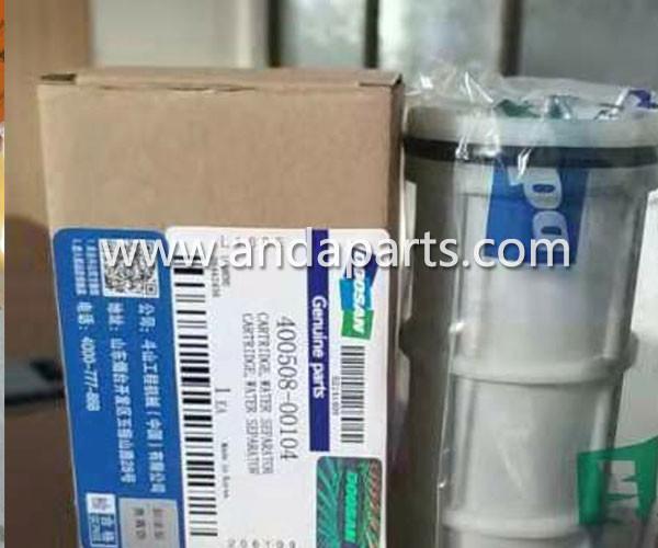 Good Quality Fuel Water Separator Filter For Doosan 400508-00104 On Sell