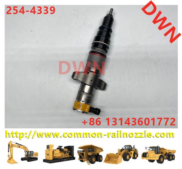 Assy 254-4339 2544339 do injetor de combustível do motor da máquina escavadora E330C do C-A-T C9