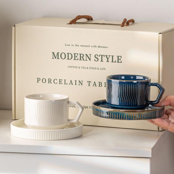 Nordic 200cc Cerâmica Glazed Expresso Mug para Presentes de Negócios Cappuccino e Latte Cup