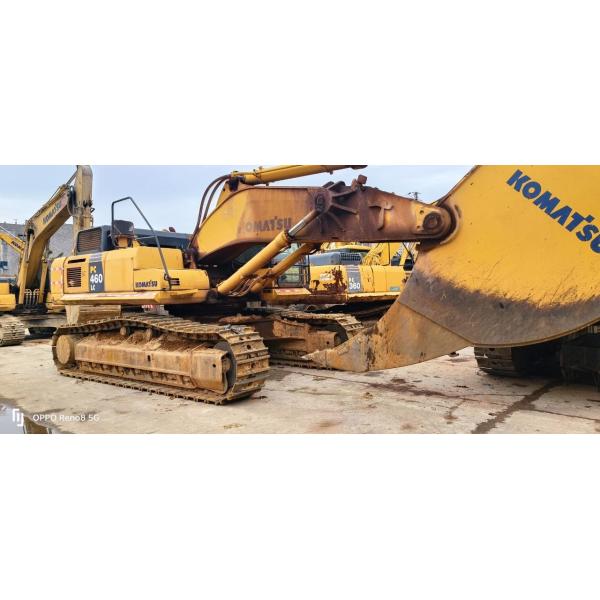 Высокое качество Komatsu PC460LC-8 Гидравлический экскаватор 46 тонн PC 460 Track Diggers Япония Использованный экскаватор