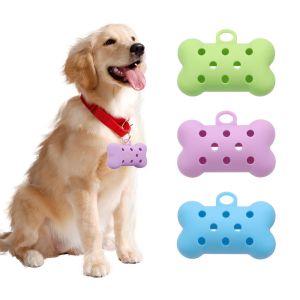 Food Grade Silicone Pet Waste Bag Holders, Portable Leash Attach Dog Poop Bag