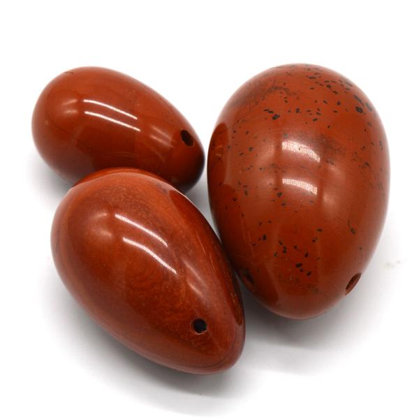 3-piece Polished Yoni Eggs Set Regional Feature for Pelvic Floor Muscle Strengthening