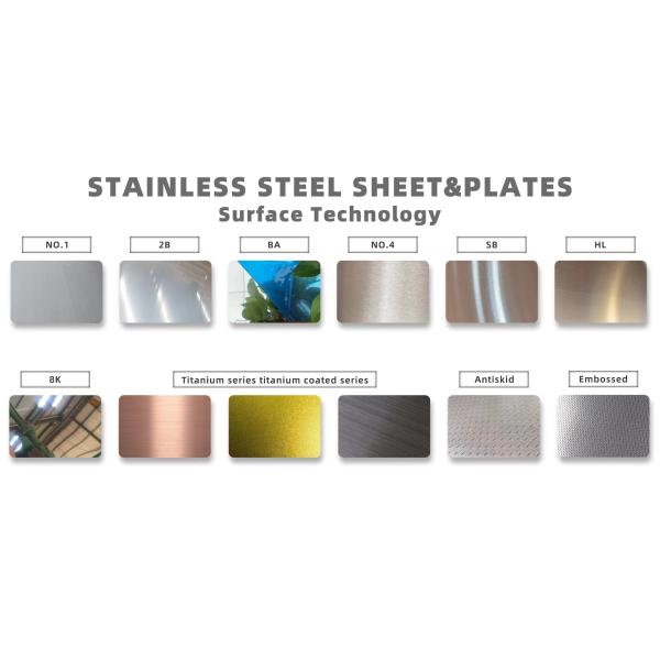 BA Mirror 4X8Ft Stainless Steel Sheet Plate SS Board S32305 904L 1000mm