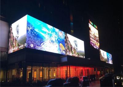 Box Waterproof LED Display , P6 Outdoor LED Video Wall Die Cast Aluminum Cabinet
