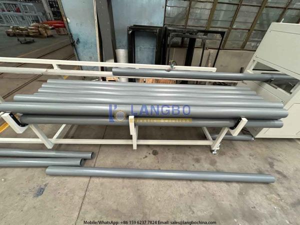 20-140MM Linha de extrusão de tubos CPVC de processamento químico com resistência à corrosão