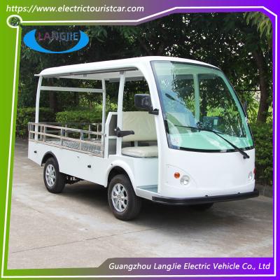 2 Seats Electric Luggage Cart  48V AC Electric Powered Utility Vehicles For Resorty