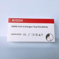Jogo do teste do antígeno SARS-CoV-2 (GICA) - saliva de auto-teste