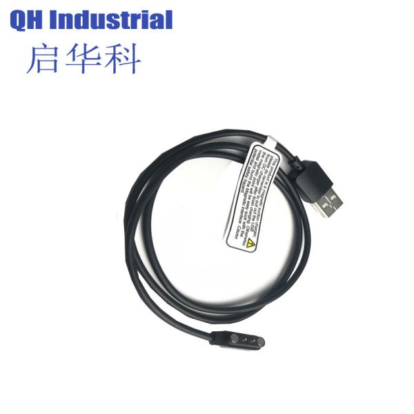 2Pin SMD Dip SMT Right Angle Rolling Solder Cup Power Connector magnetic power connector