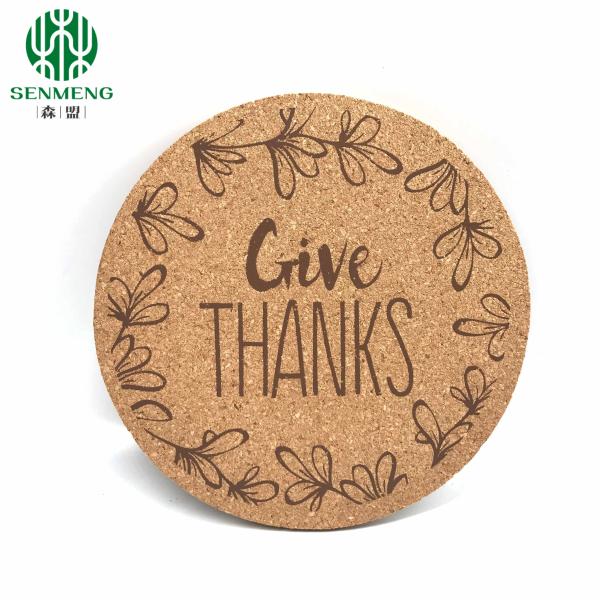 Eco-Friendly, Heat & Water Resistant Custom Size Round Drink Coasters