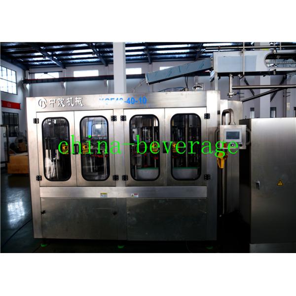 3 In 1 Drinking Water Filling Machine Rinsing , Filling And Capping Function