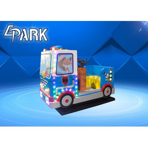 Attractive Kids 119 Fire Car Rides With Music Function  Games