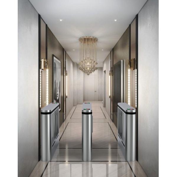 Speed Swing Electronic Turnstile Gates SUS304 For Long Lasting Performance