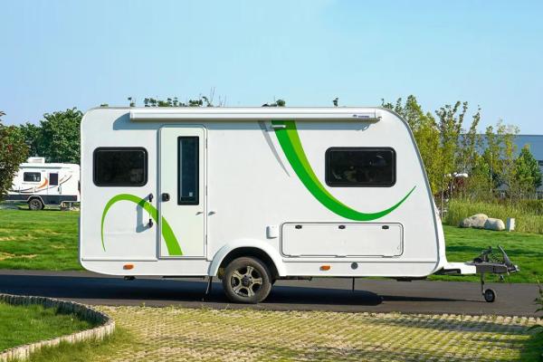 Remolque 2-6 del viaje del vehículo de vagueación rv que duerme 4 PC remolque del viaje de 18 pies