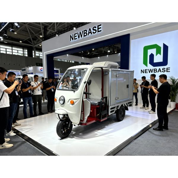 1000W Motor Electric Cargo Tricycle with 60V/58AH Battery and Polyurethane Insulation for Refrigerated Transport