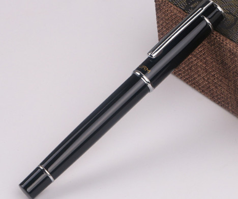 Metal pen with Gift box Pen for stationery store metal advertising signature pen iridium business gift pen laser logo