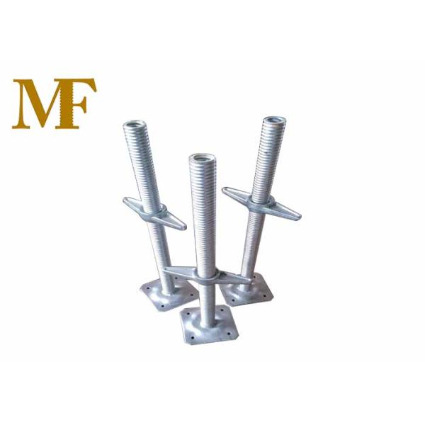 Tornillo ajustable Jack del andamio de la torre del cinc 25um BS1139 En74