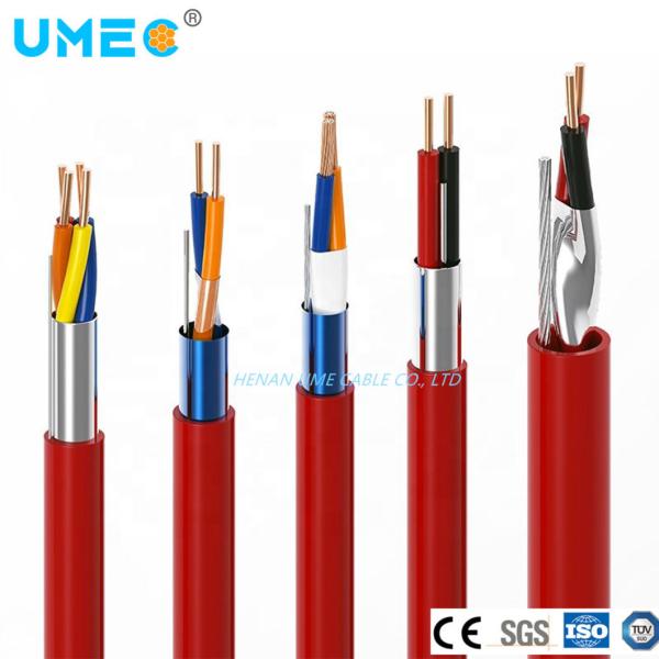 Кабель сигнализации о пожаре с твердым проводником 14 AWG 4 ядра Fplr для системы пожарной защиты