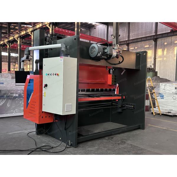 160Tons 3200mm Width Hydraulic Metal Bending Machine CNC DA58T Press Brake 4+1 Axis
