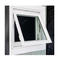Vitres en PVC à impact d'ouragan Vitres à doubles vitres blanches