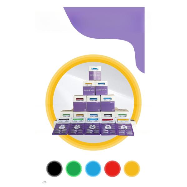 Стоматологическая лаборатория Вольфрамовые карбидные швы 10 штук/коробка Стоматологические круглые карбидные швы для полировки