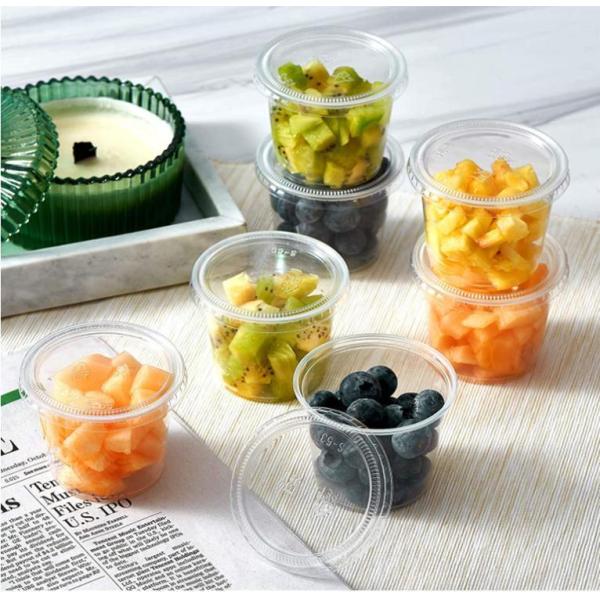 Customized Mini 2 Oz Disposable Small Sauce Cups for Portion Control and Convenience