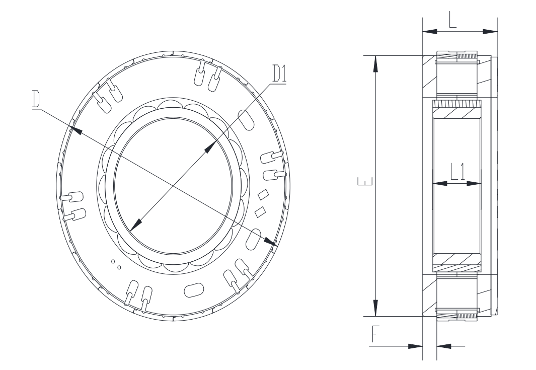 58mm Frameless Motor 188W |1.2Nm | 5800 rpm | 48 V