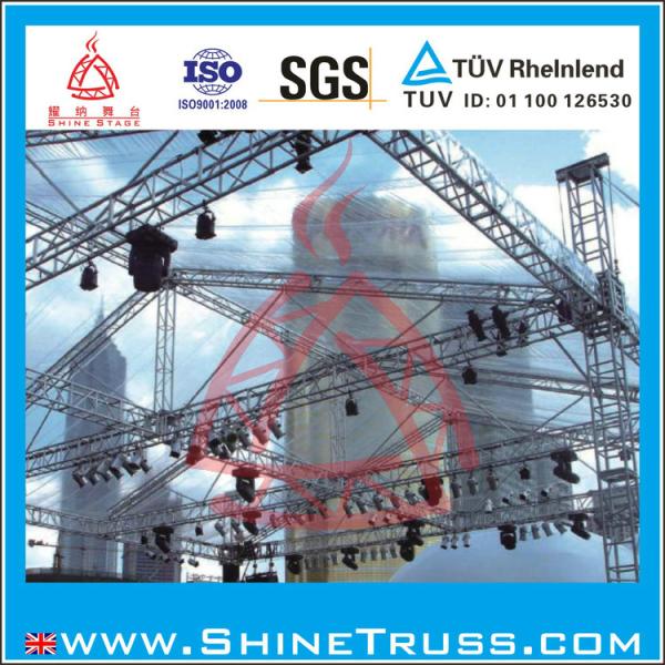 Aluminum lighting truss, stage truss, truss display, trellis truss