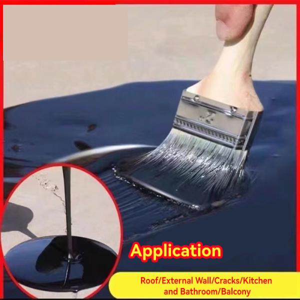 Resistance Water Proofing Outdoor Paint Polyurethane Waterproof Roof Coating with 4H Drying Time