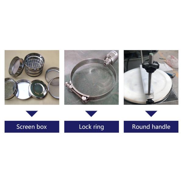 Лабораторная прецизионная просевка порошка Проверка сетки из нержавеющей стали