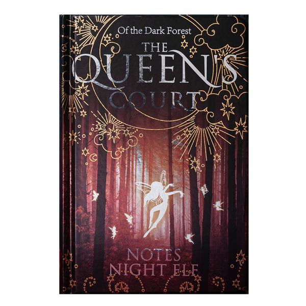 Персонализированный журнал повестки дня на коже формата А5 с печатной обложкой и закладкой