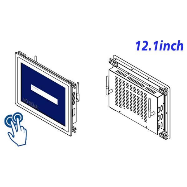12.1-Inch Versatile Display for Medical Equipment and Automation Systems