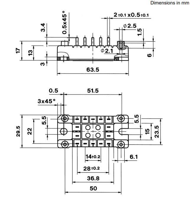SKD33 16 1600V 33A Dual Diode Module Soft Recovery Low Forward Voltage High Surge Current High Isolation Compact EconoDUAL Package For Industrial Rectifiers and Welding