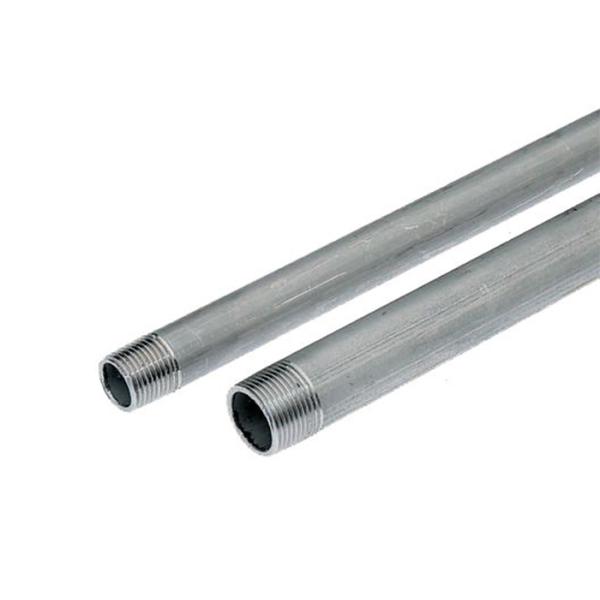 Seamless Stainless Steel Threaded Pipe , 24mm ASTM A312 Round Seamless Stainless Tube