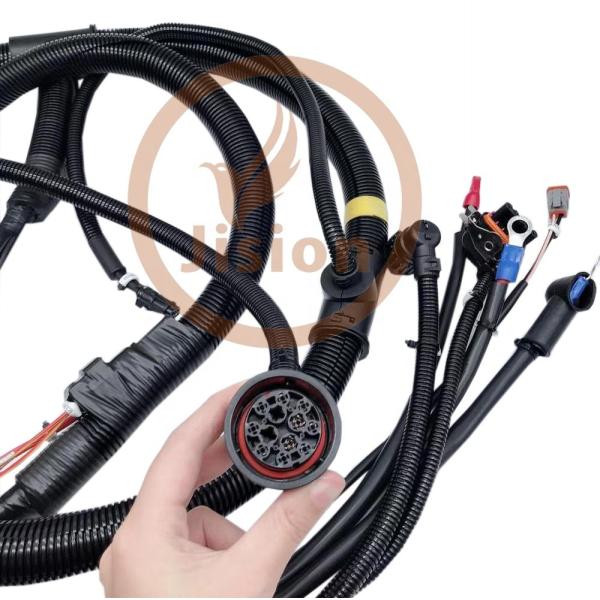 Части землекопа EC460 VOLVO, монтажная схема VOE14630636 двигателя VOLVO D12 14630636