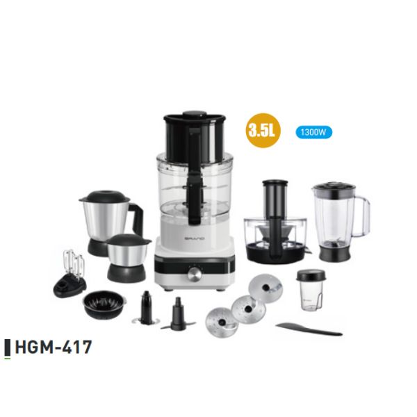 Multi-functional Food Processor with  Pulse Settings