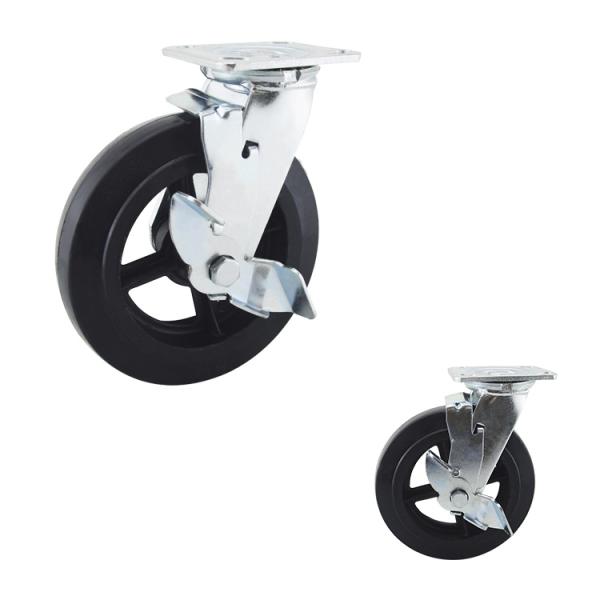 Полость плиты шарнирного соединения большого колеса 8 дюймов вырезает сердцевина из сверхмощных рицинусов