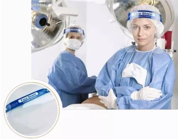 Clear Disposable Dental Medical protective anti-fog Virus protective Face splash shield