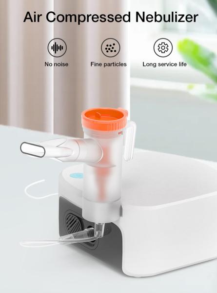 Mesh Mini Portable Nebulizer Kit Handheld Cool Mist Inhaler CE MSDS